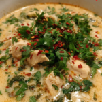Crockpot Thai Coconut Chicken Soup