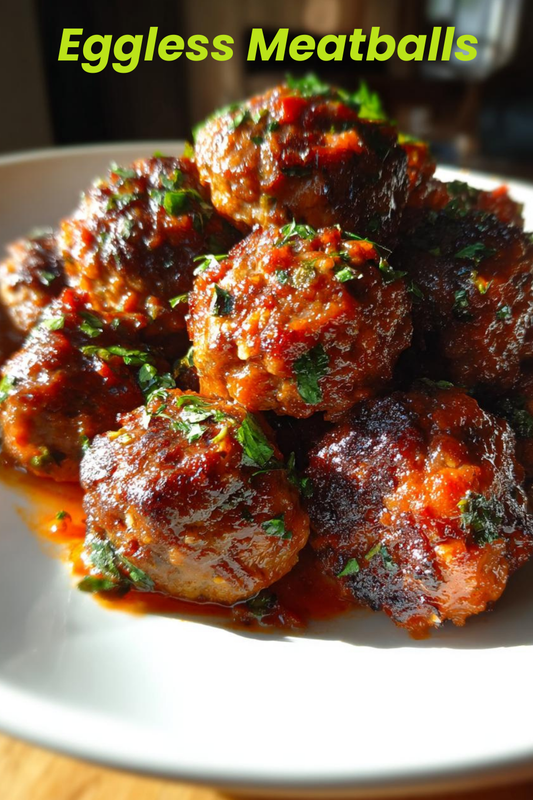 EGGLESS MEATBALLS
