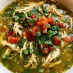 GREEN ENCHILADAS CHICKEN SOUP