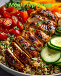 Grilled Chicken Meal Prep Bowls