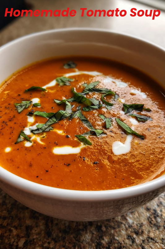 HOMEMADE TOMATO SOUP
