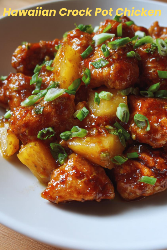 Hawaiian Crock Pot Chicken