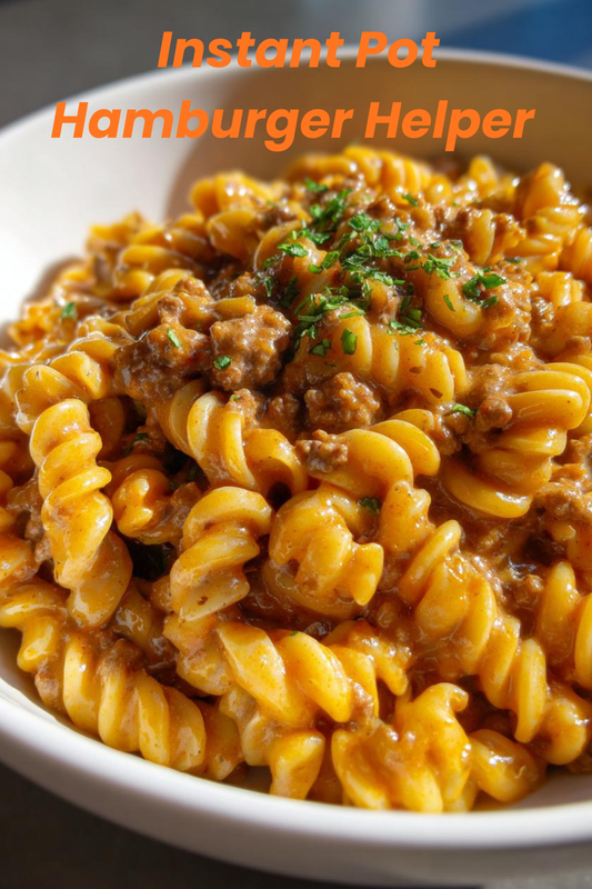 INSTANT POT HAMBURGER HELPER