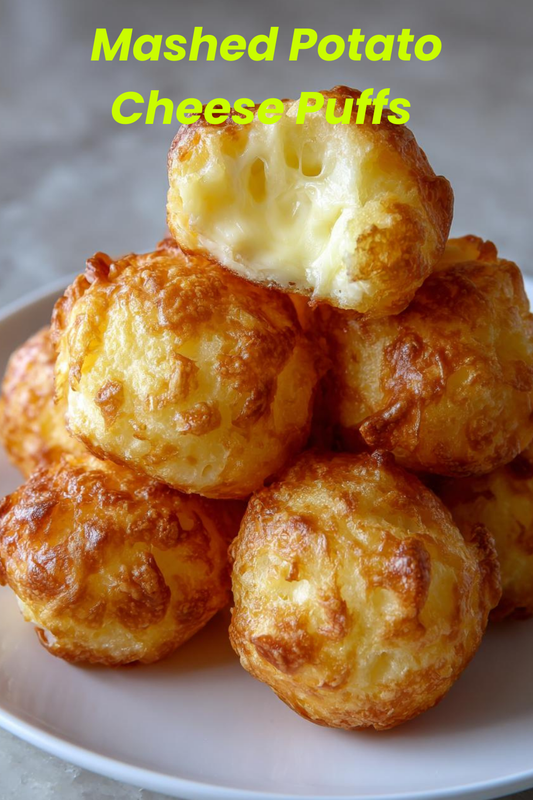 Mashed Potato Cheese Puffs