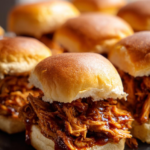 Mini BBQ Pulled Chicken Sliders