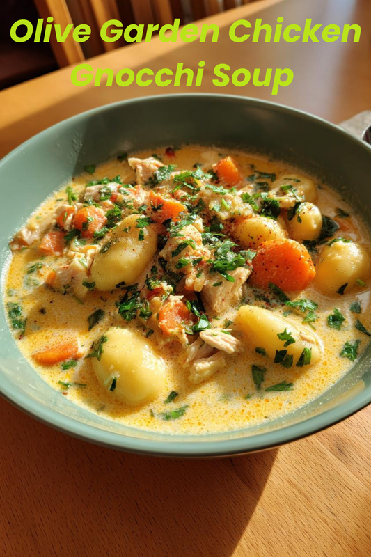 OLIVE GARDEN CHICKEN GNOCCHI SOUP