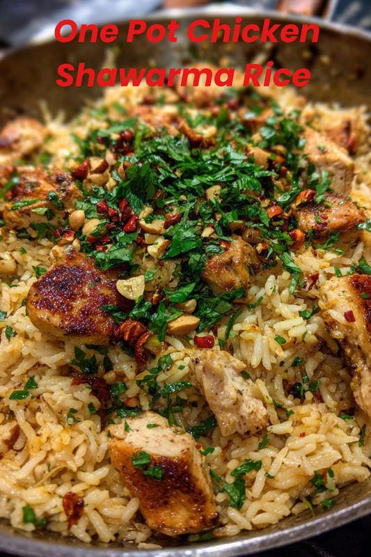 One Pot Chicken Shawarma Rice