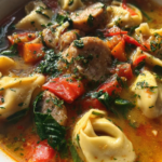 SAUSAGE TORTELLINI SOUP