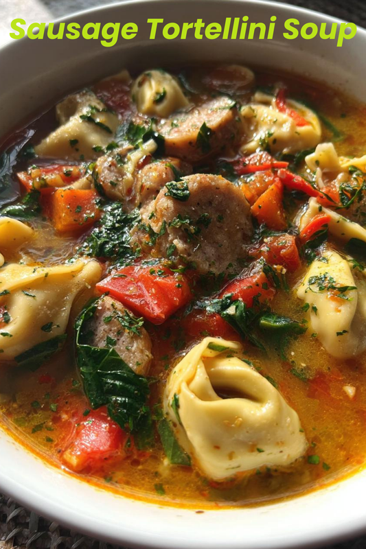 SAUSAGE TORTELLINI SOUP