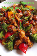 Sheet Pan Chicken Teriyaki and Veggies