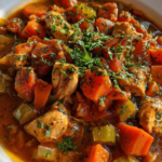 Slow Cooker Harvest Chicken Stew