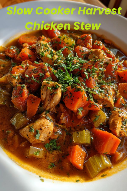 Slow Cooker Harvest Chicken Stew