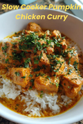 Slow Cooker Pumpkin Chicken Curry