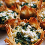 Spinach and Feta Phyllo Cups