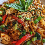 Street-Style Thai Drunken Noodles