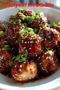 Sweet & Sticky Teriyaki Meatball