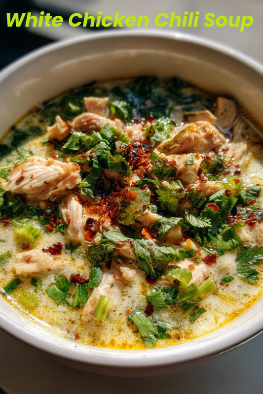 WHITE CHICKEN CHILI SOUP